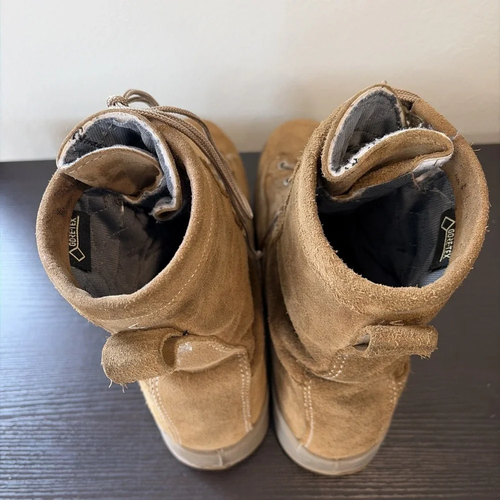 Belleville Flight Boot Men's 10W Steel Toe 600g Goretex Waterproof Coyote‎ Read